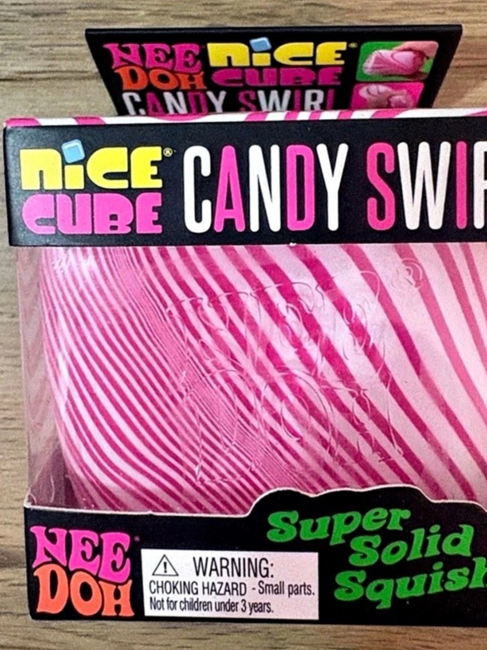 NeeDoh Nice Cube Candy Swirl Candy Swirl & PinkNiceCube&Galactic DD. Fast safe s